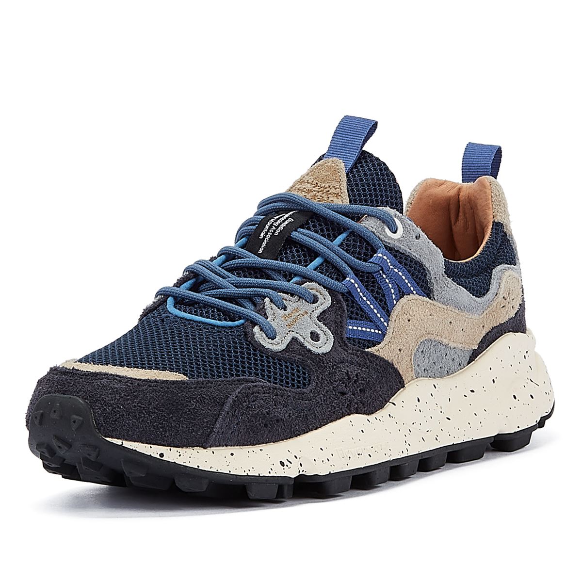 Flower Mountain Yamano 3 Baskets En Daim Noir/Gris Pour Hommes