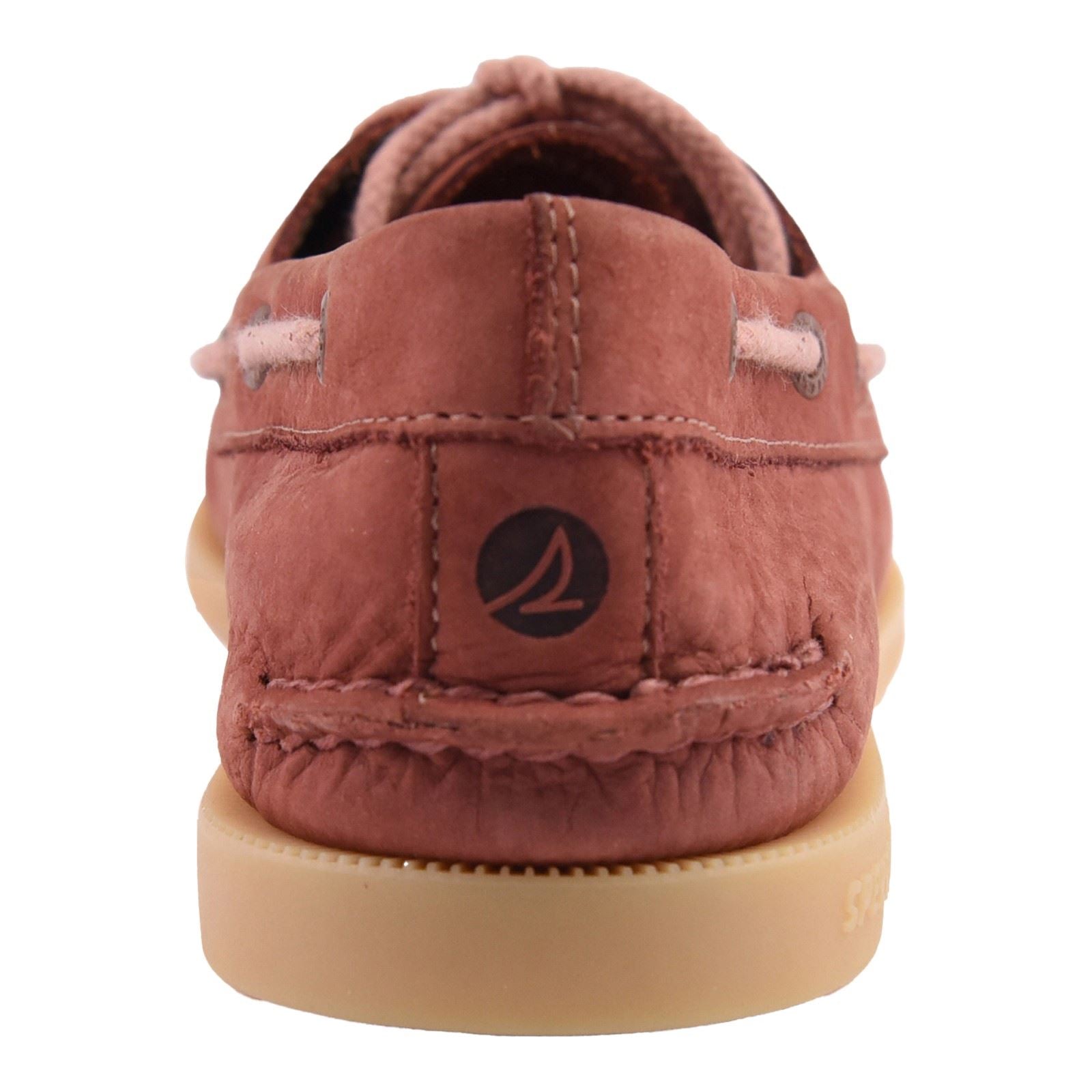 Sperry Authentic Original Chaussures Bateau Rouges En Cuir Pour Hommes
