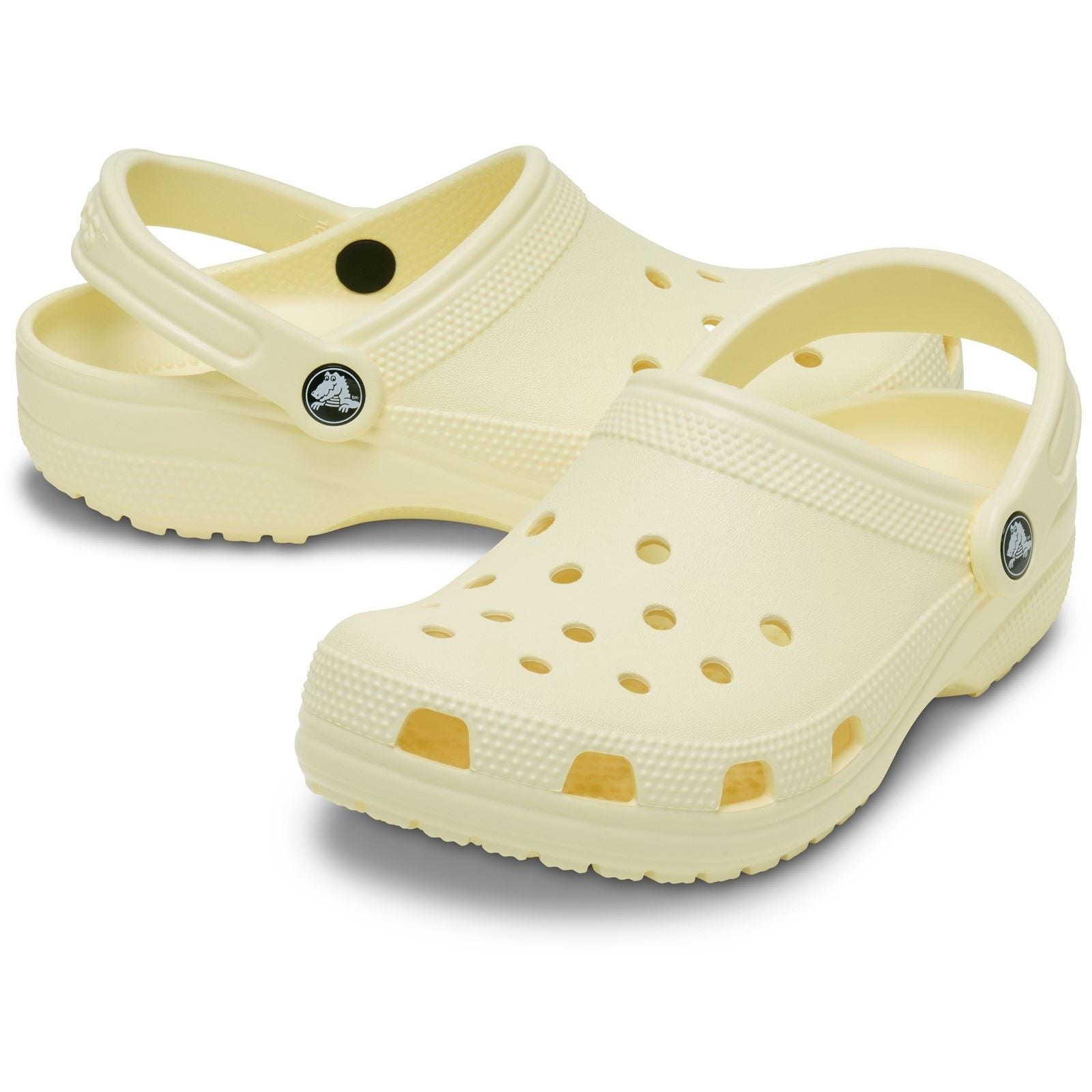 Crocs Classic Sabots Légers Jaunes Eva Pour Femmes