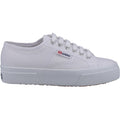 Superga 2740 Platform Baskets Blanches En Coton Pour Femmes