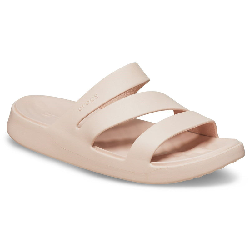 Crocs Getaway Strappy Sandales En Quartz À Quartz Pour Femme En Thermoplastique