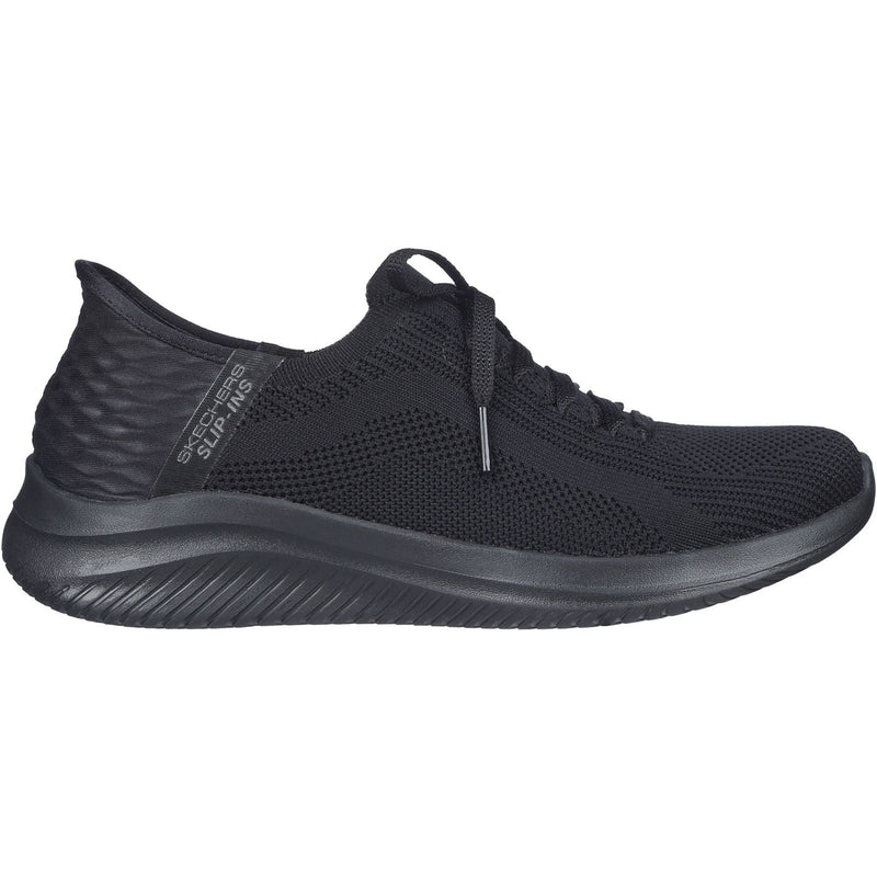 Skechers Ultra Flex 3.0 Brilliant Sneakers Noires Pour Femmes En Textile