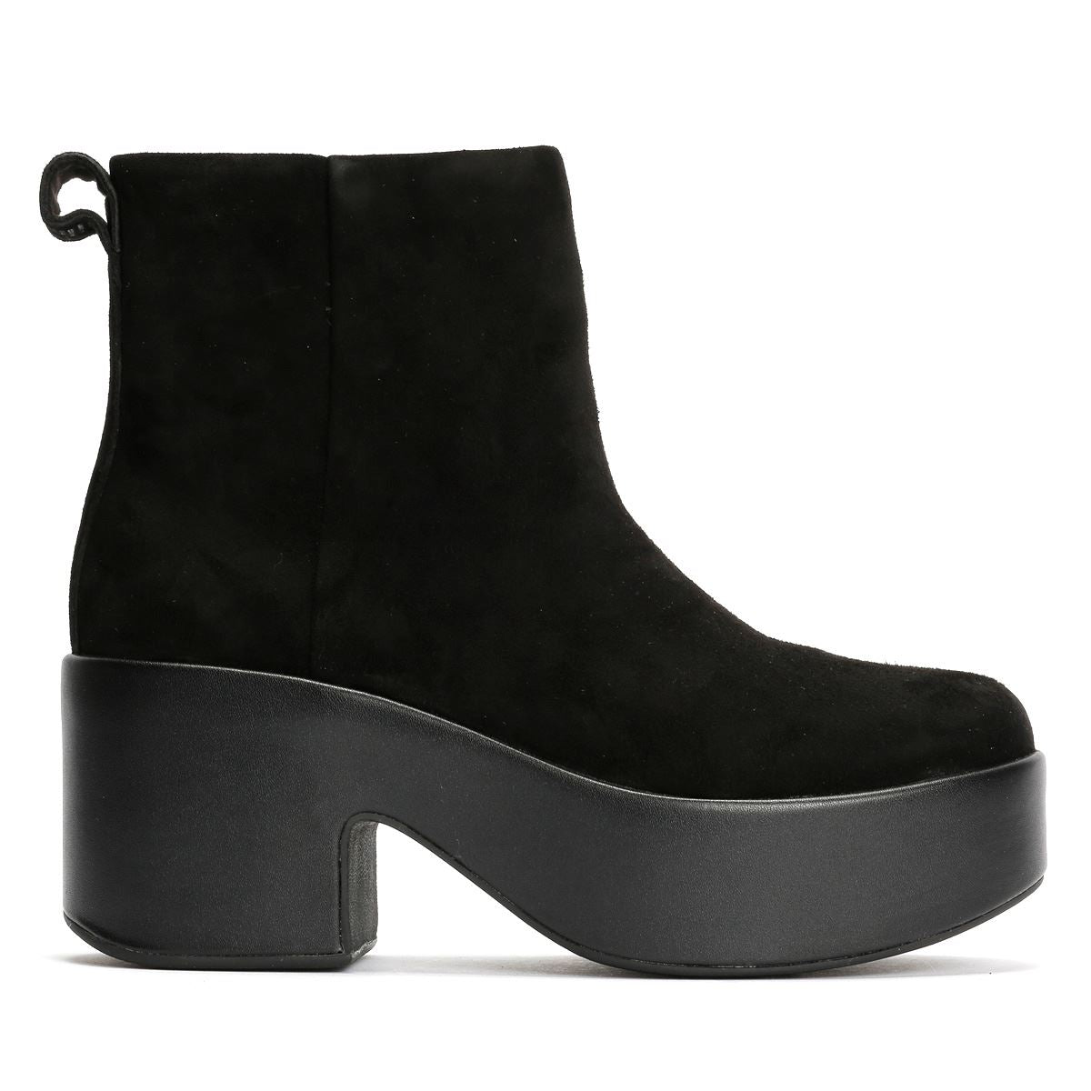 FitFlop Platfforms Heeled Bottes Noires Pour Femmes En Suède