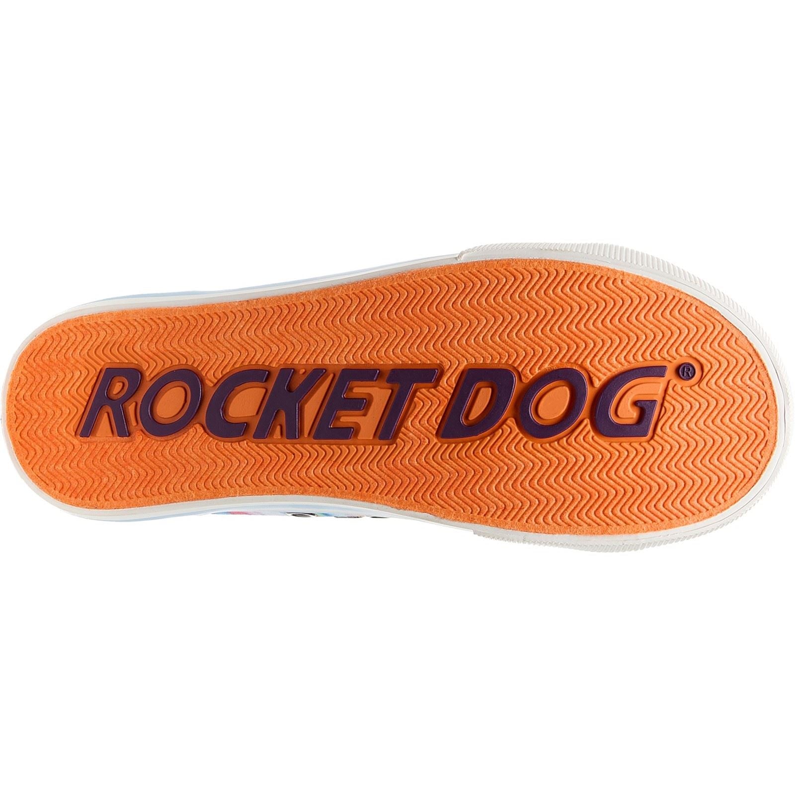Rocket Dog Jazzin Dens Baskets Arc-En-Ciel Pour Femmes En Coton