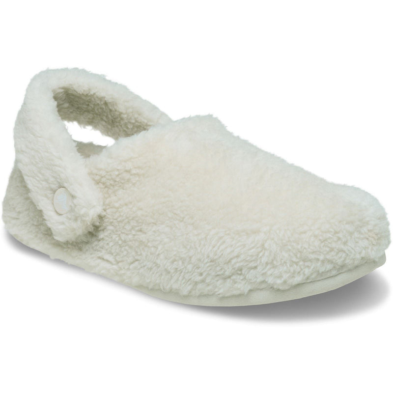Crocs Classic Cozzzy Chaussons En Stucco Pour Femmes En Polyester
