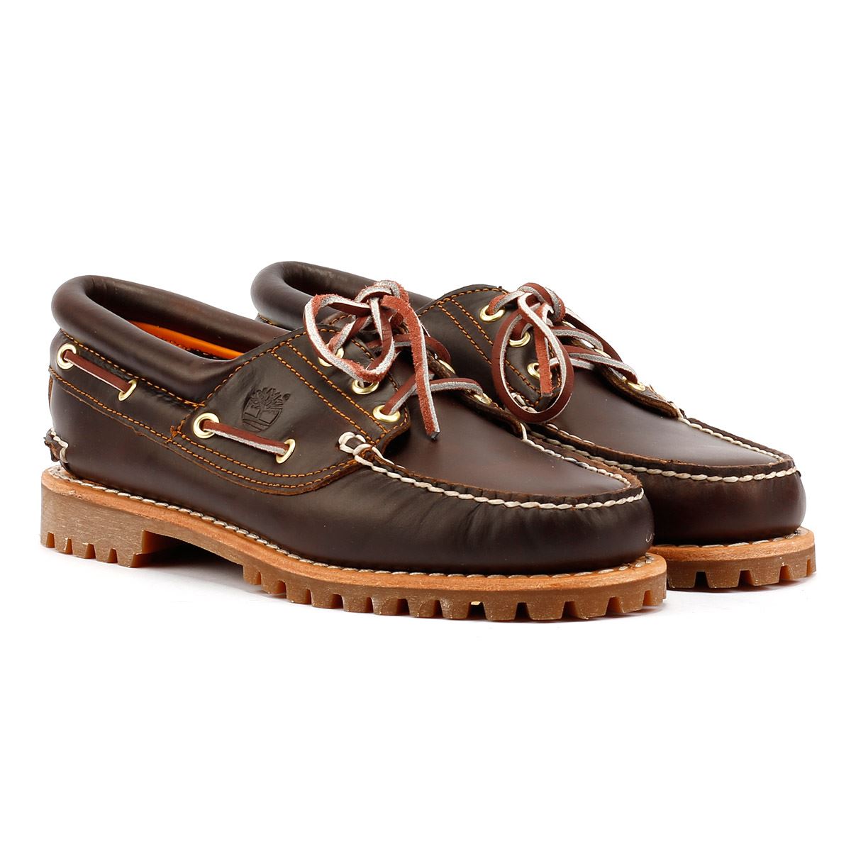 Timberland Noreen 3 Eye Chaussures En Cuir Pour Femmes Marron