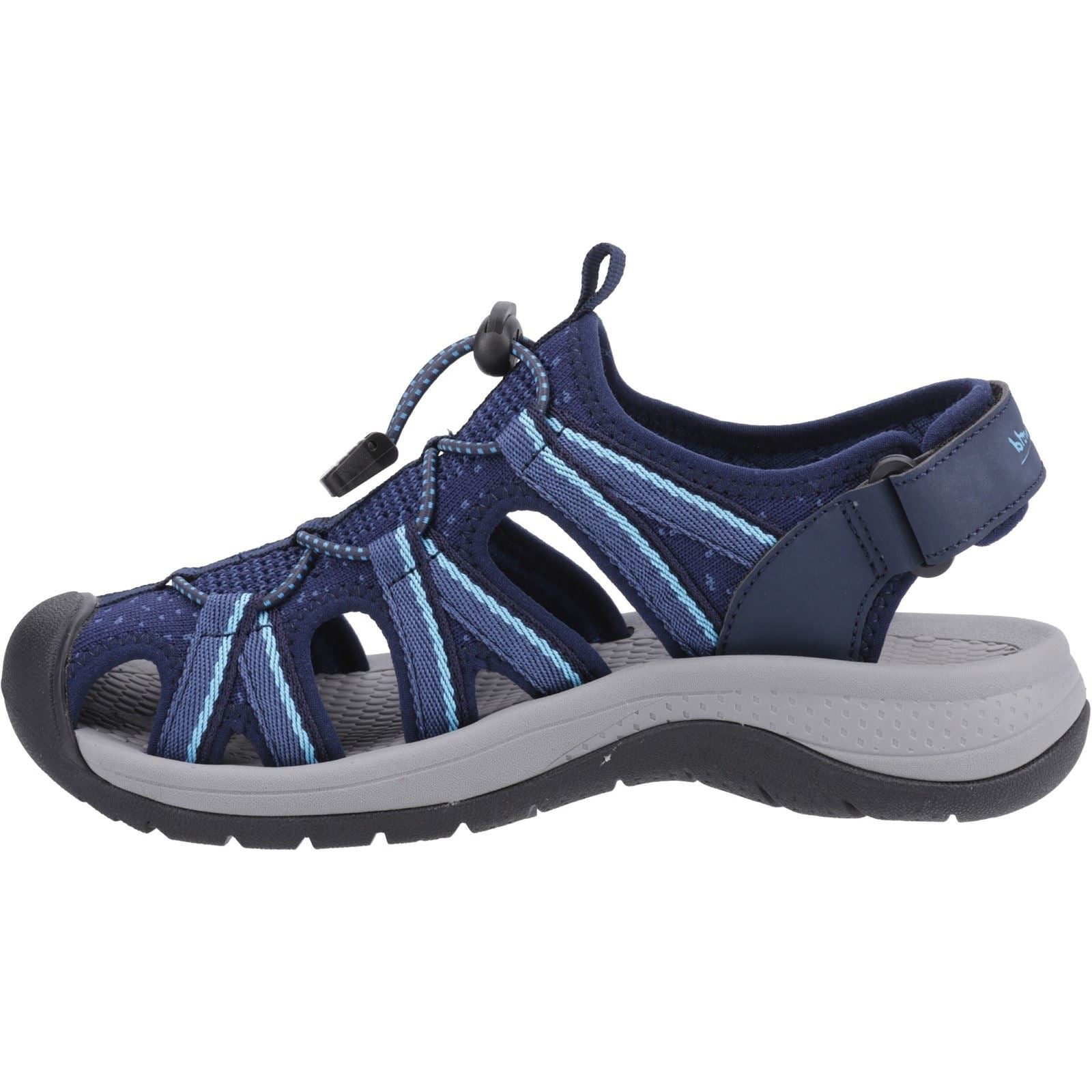 Cotswold Upton Sandales Pour Femmes En Marine/Turquoise