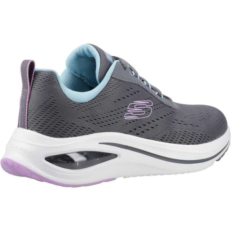 Skechers Skech-Air Meta - Aired Out Baskets Pour Femmes En Toile Multicolore/Charbon
