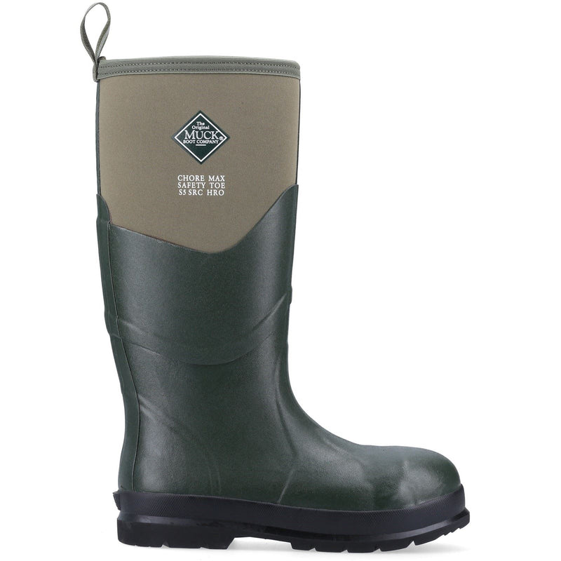 Muck Boots Chore Max S5 Bottes En Caoutchouc Avec Doublure En Mousse