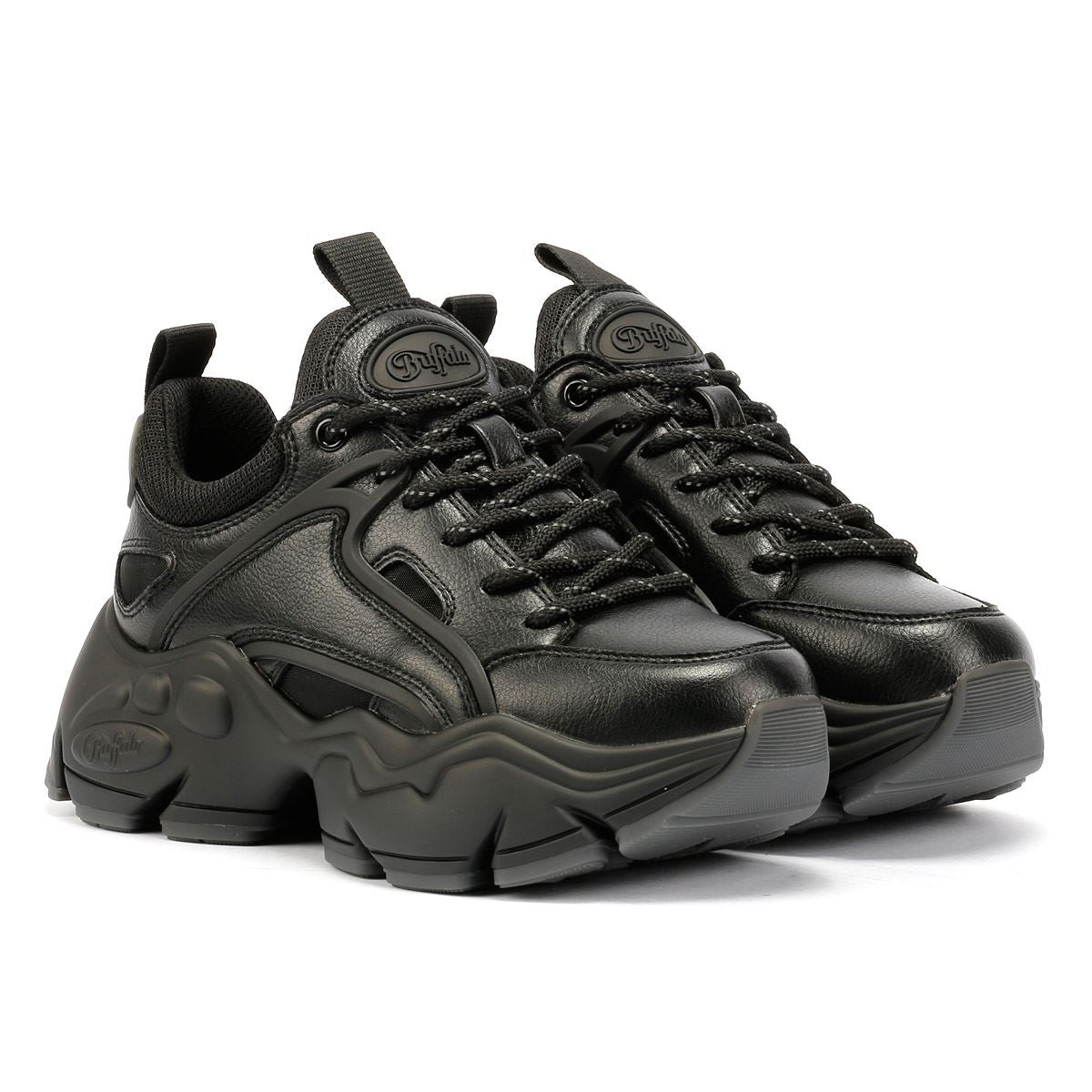 Buffalo Binary C Baskets Noires Pour Femmes