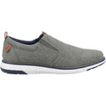 Hush Puppies Benny Chaussures Bateau Pour Hommes En Toile Kaki