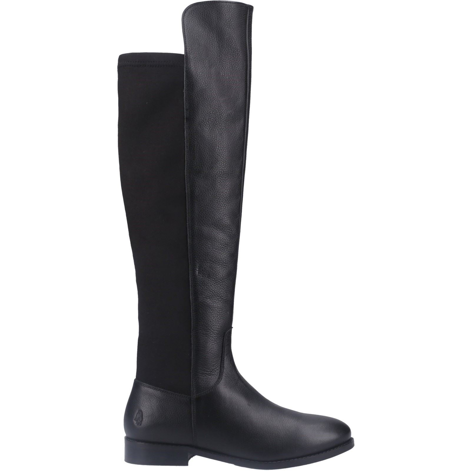 Hush Puppies Paisley Bottes Noires Pour Femmes En Simili Cuir