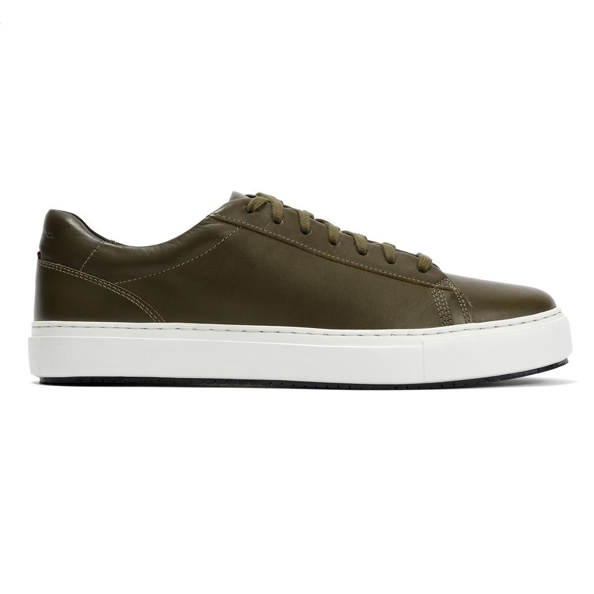 Ben Sherman Ace Cupsole Baskets En Cuir Pour Hommes Vertes