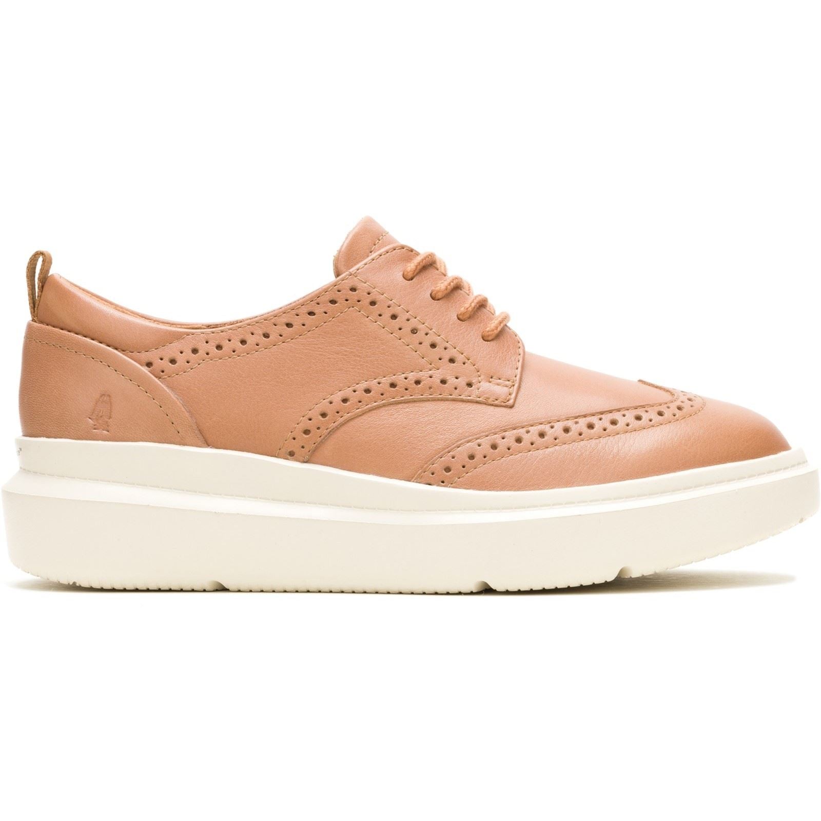 Hush Puppies Joy Chaussures Richelieu Pour Femmes En Cuir Marron