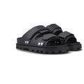Hunter Vegan Sandal Sandales Noires Pour Femmes En Polyester
