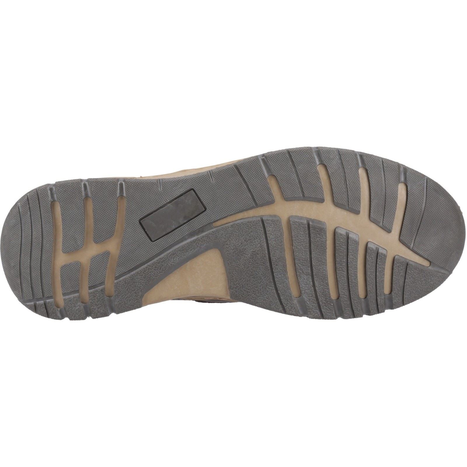 Hush Puppies Nelson Chaussures En Cuir Marron À Lacets Pour Homme