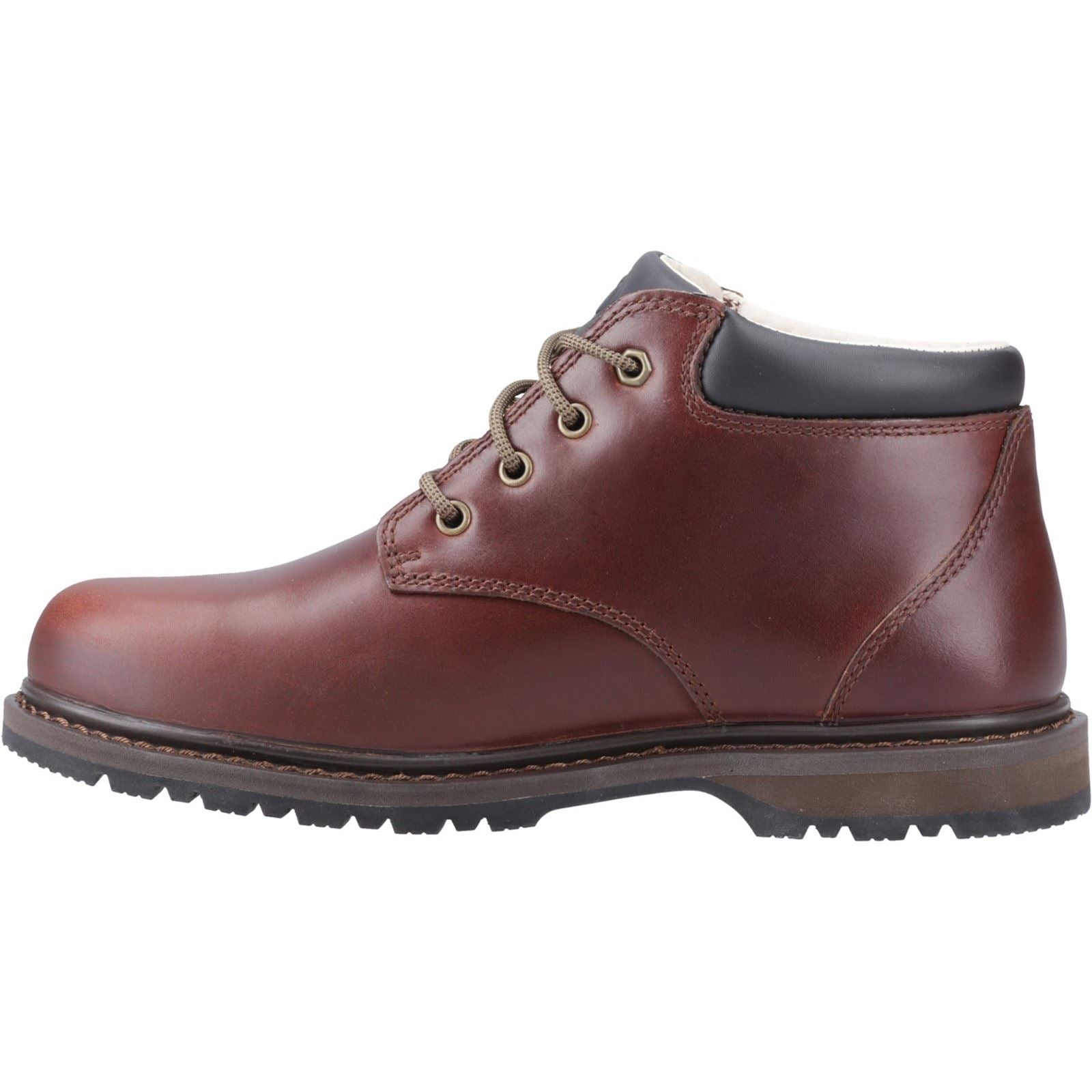 Cotswold Bredon Bottes De Cheville Pour Homme En Cuir Marron