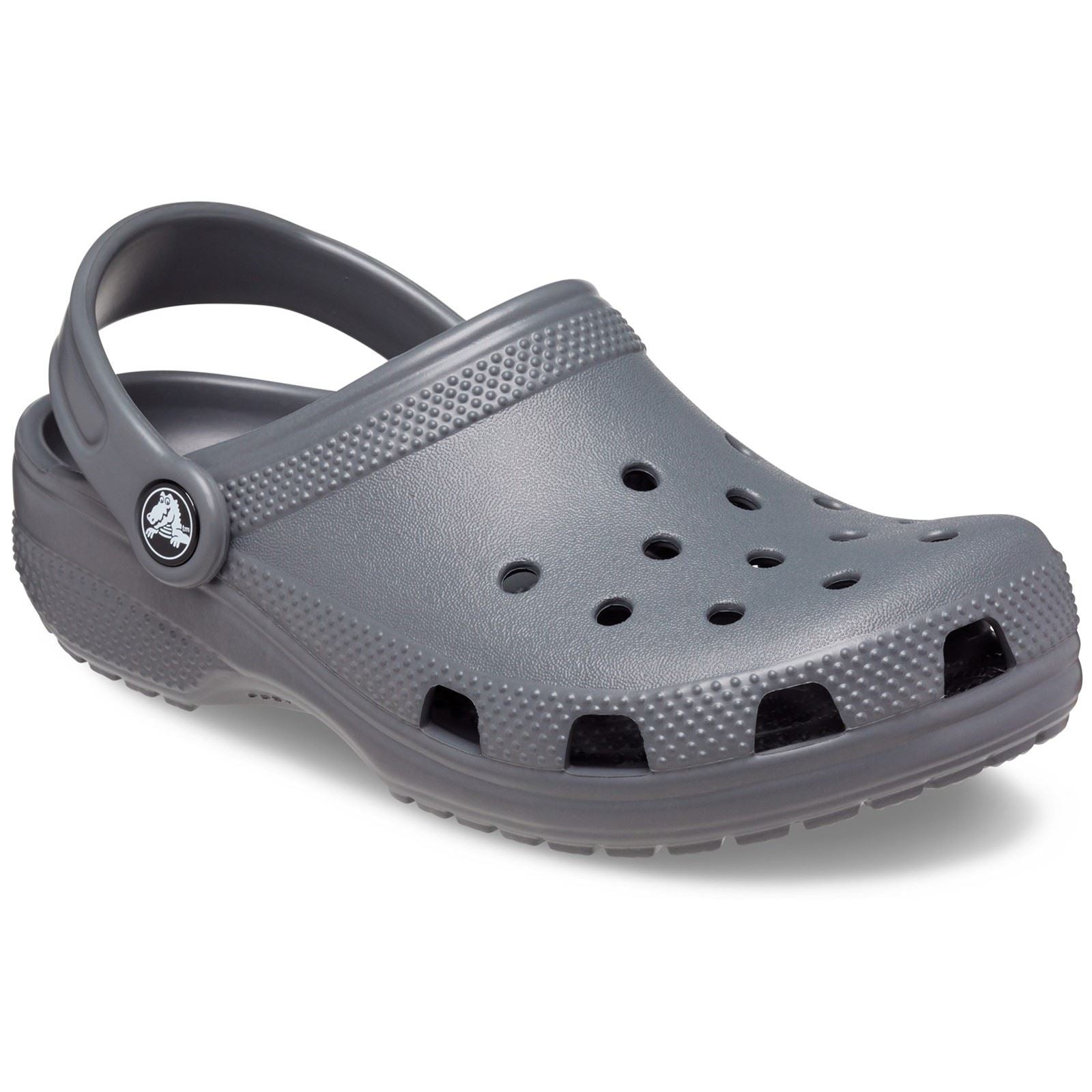 Crocs Kids' Classic Loafers Gris Ardoise En Thermoplastique