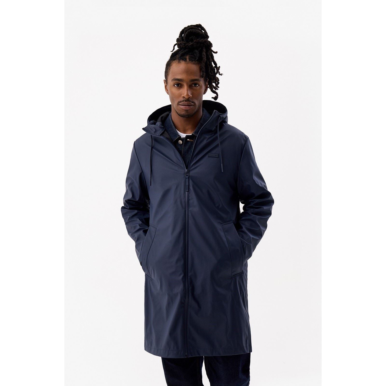 Hunter Andrea Manteau De Pluie Bleu Unisexe Pour Adultes