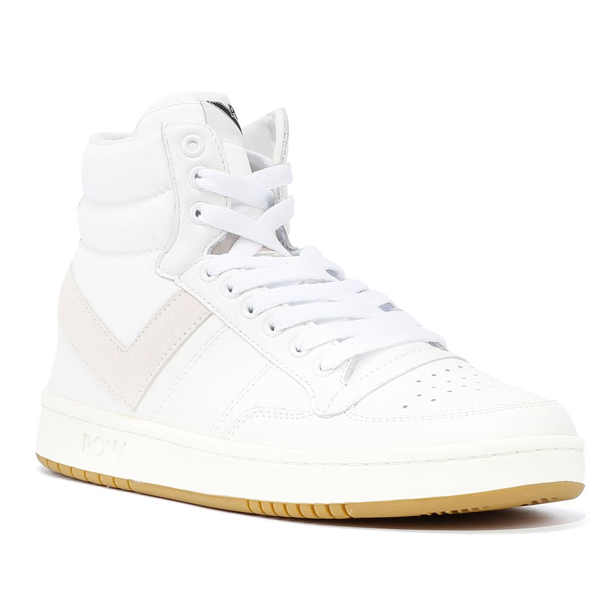 Pony #1 Baskets Blanches