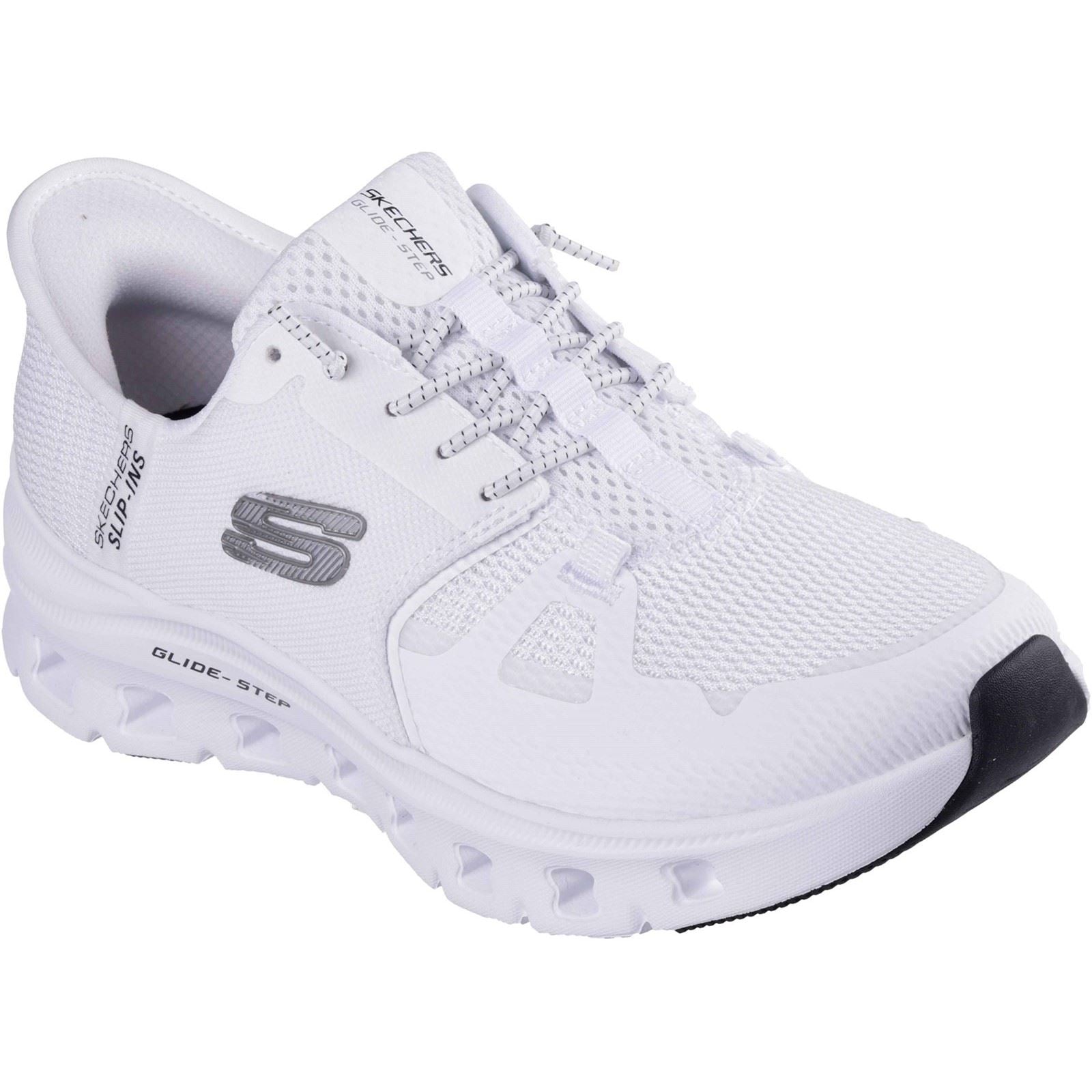 Skechers Glide-Step Pro Baskets Blanches En Polyester Pour Femmes