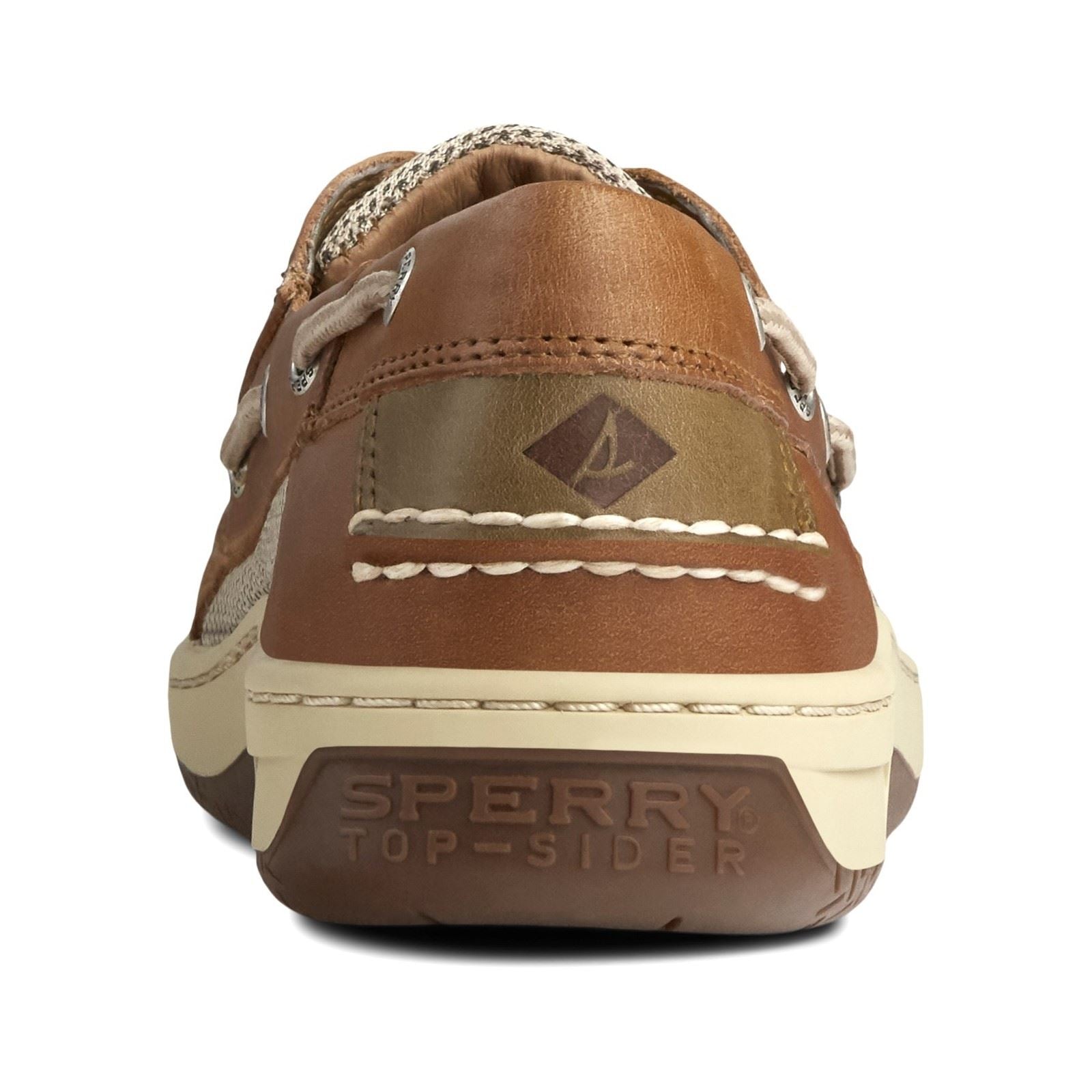 Sperry Billfish 3-Eye Chaussures Bateau En Cuir Pour Homme, Couleur Tan Foncé