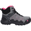 Hi-Tec V-Lite Explorer WP Bottes De Randonnée Pour Femmes En Daim De Vache Gris/fuchsia