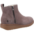 Hush Puppies Libby Bottes En Daim Pour Femmes De Couleur Taupe