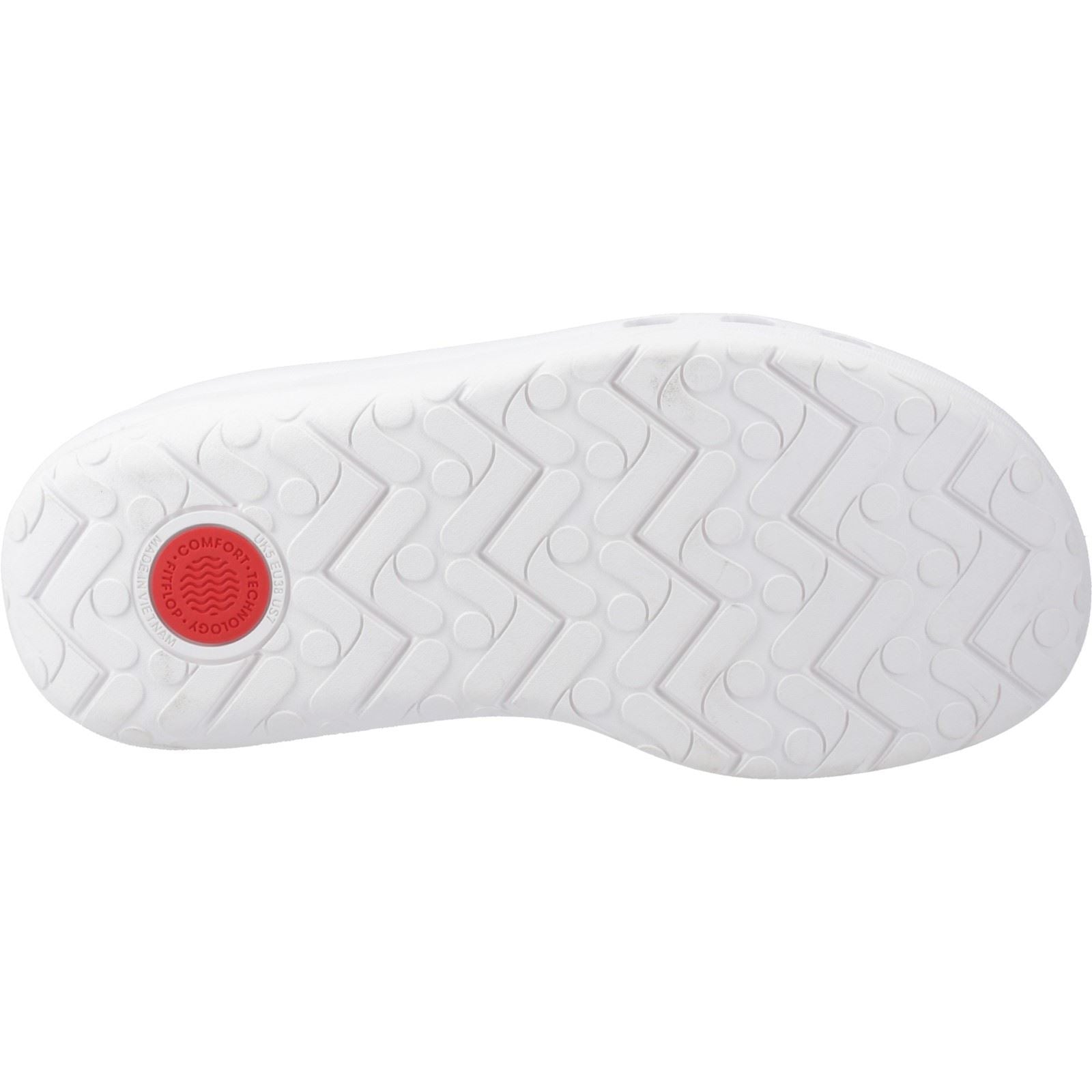 Fitflop Work High-Performance Professional Clog Urbains Blancs En Eva Pour Femmes