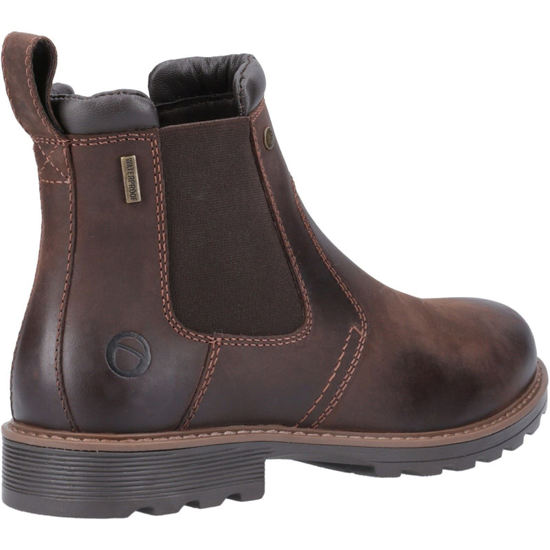Cotswold Leafield Bottes En Cuir Marron Pour Homme