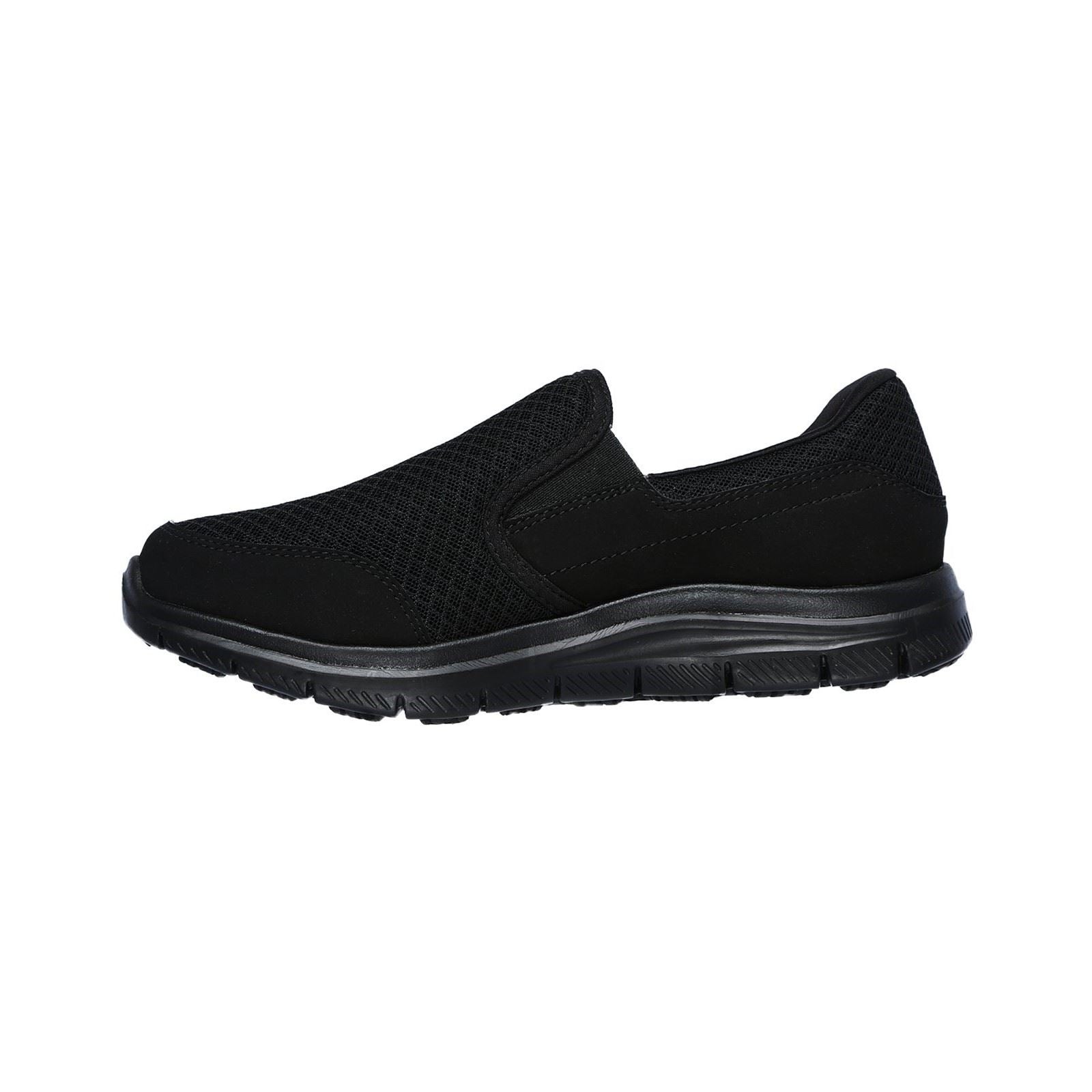 Skechers Workwear Cozard Sr Baskets De Sécurité Noires En Cuir Pour Femmes