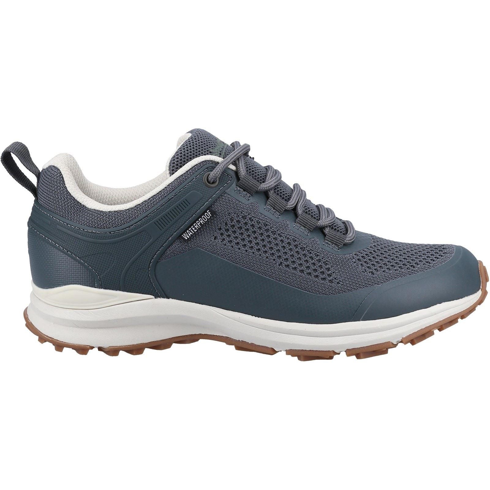 Cotswold Compton Chaussures De Sport Pour Femmes En Plastique Recyclé Et Pu Synthétique Gris