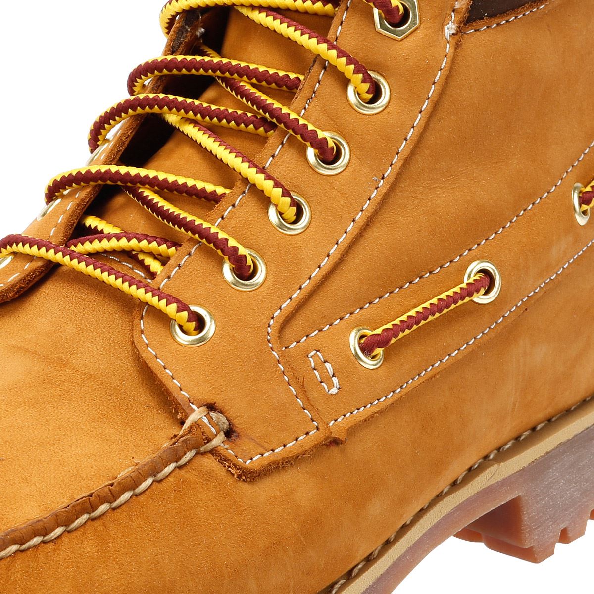 Timberland Authentic Bottes En Cuir Marron Pour Hommes