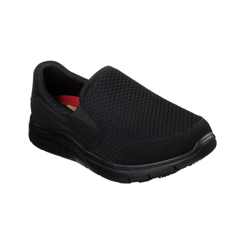 Skechers Workwear Cozard Sr Baskets De Sécurité Noires En Cuir Pour Femmes