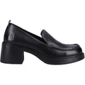 Hush Puppies Adelaide Mocassins Noirs Pour Femmes En Cuir