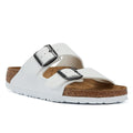 Birkenstock Arizona Birko Flor Sandales Blanches