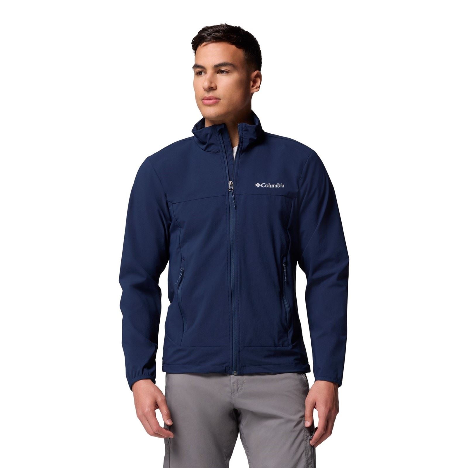 Columbia Heather Canyon II Jacket Veste Softshell Bleue Pour Homme
