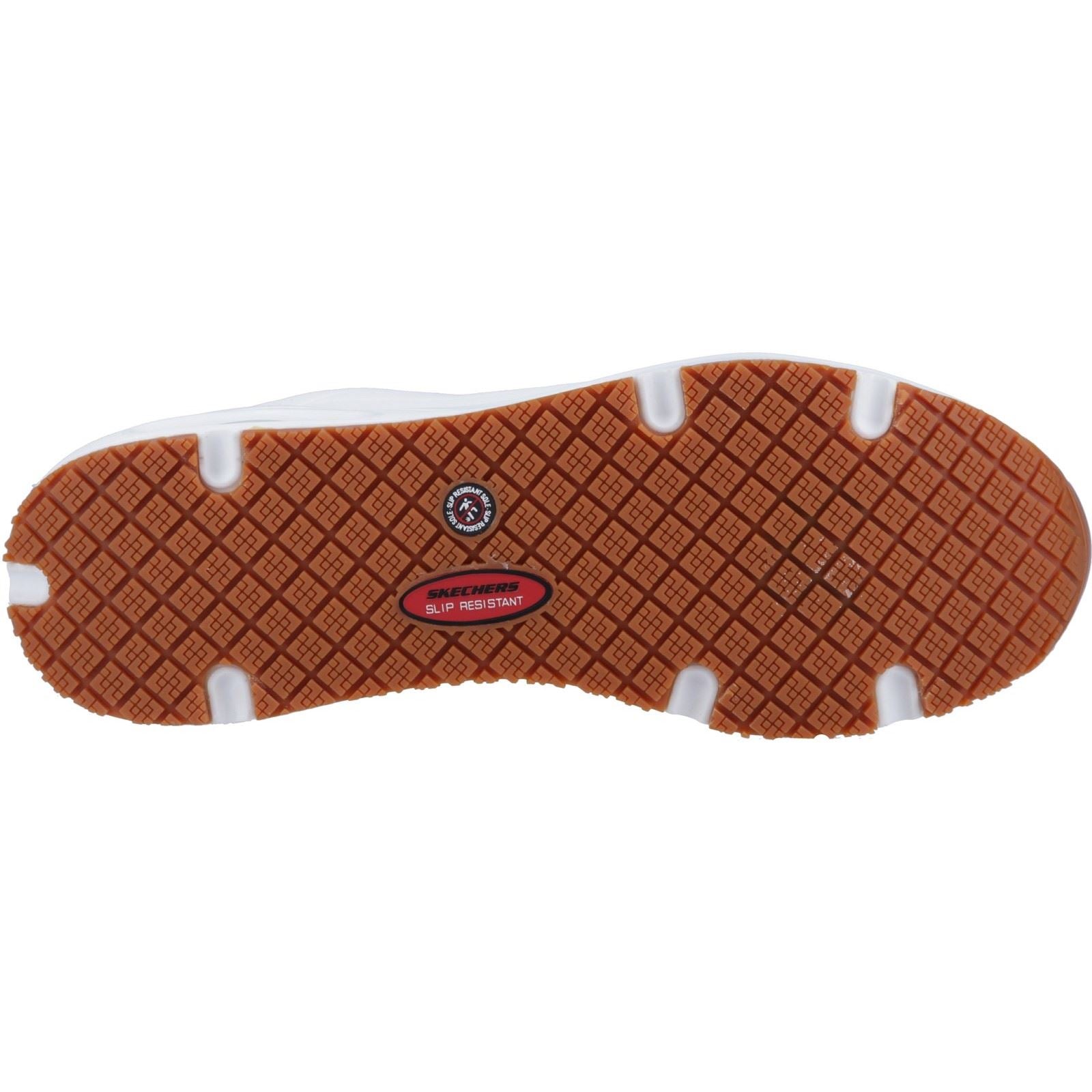 Skechers Workwear Work Relaxed Fit: Uno SR Baskets De Sécurité Blanches Pour Femmes