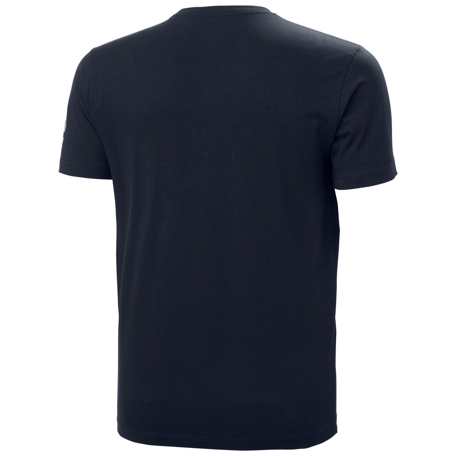 Helly Hansen Workwear Kensington T-Shirts Pour Hommes En Coton Bleu À Manches Courtes