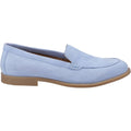 Hush Puppies Natasha Chaussures Plates Pour Femmes En Cuir Bleu