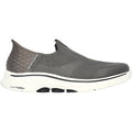 Skechers GO WALK 7 Easy On 2 Chaussures De Sport Marron Pour Hommes En Maille