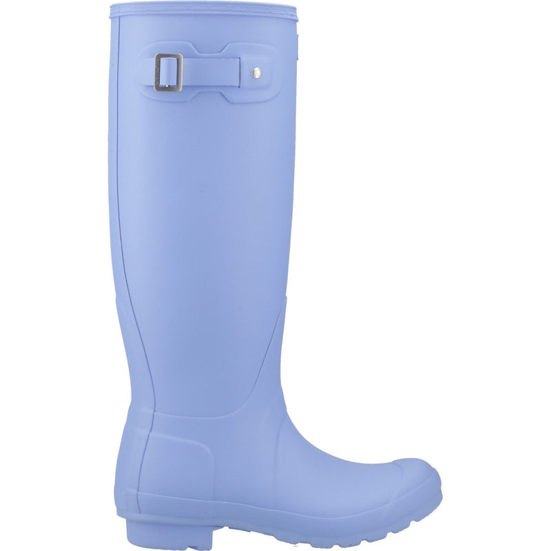Hunter Original Tall Bottes En Caoutchouc Pour Femmes Bleu Mer.