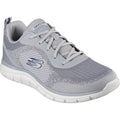 Skechers Track Glendor Baskets Grises Pour Homme En Synthétique