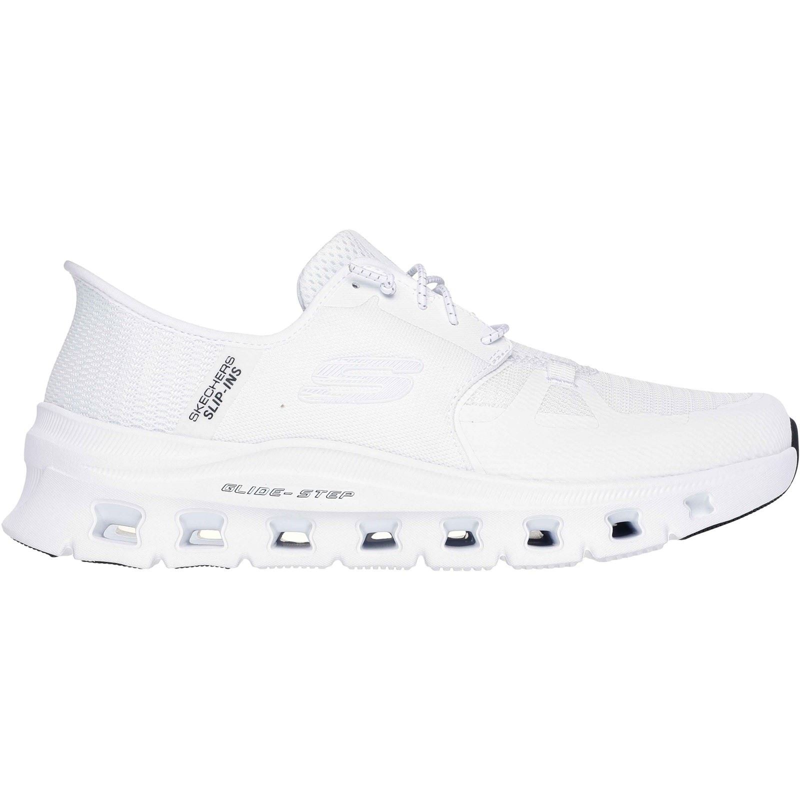 Skechers Glide-Step Pro Baskets Blanches En Textile Pour Hommes