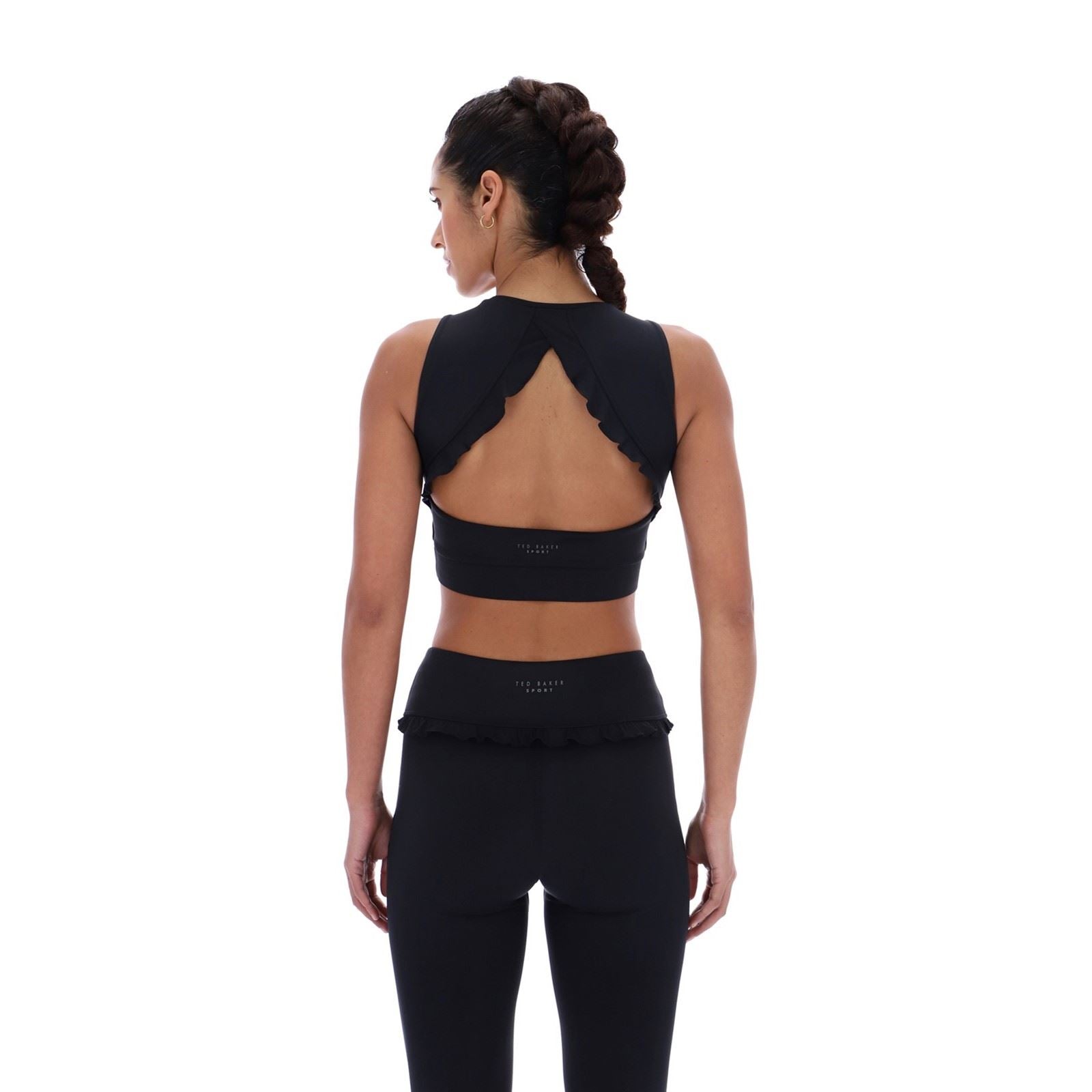 Ted Baker ARIA TBWSBS262 Soutien Gorge De Sport Noir Pour Femme En Polyester