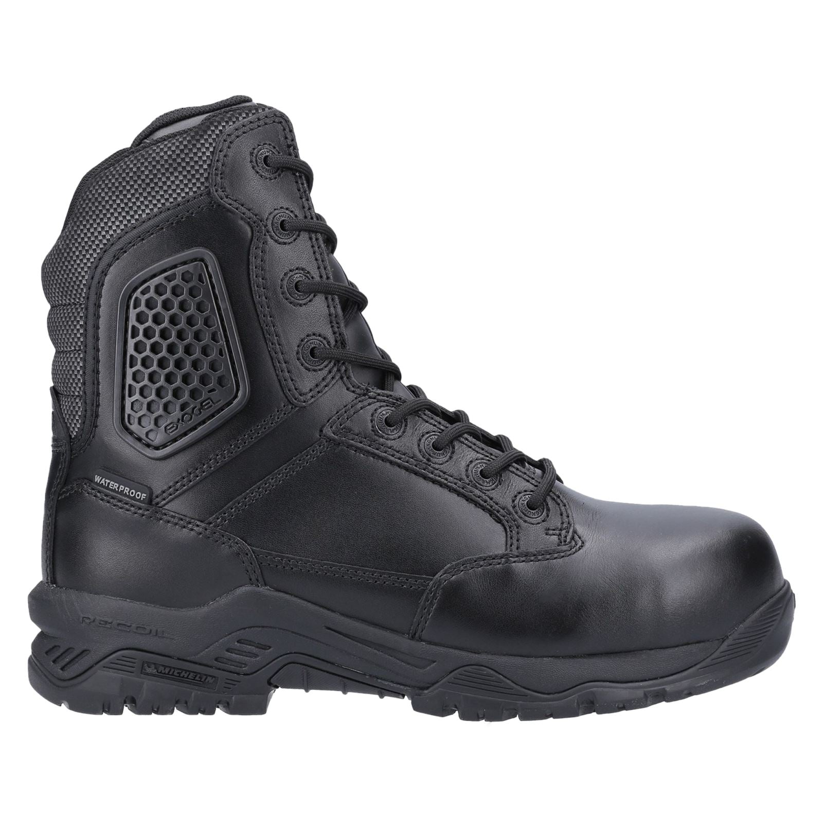 Magnum Bottes De Sécurité En Cuir Noir Strike Force 8.0