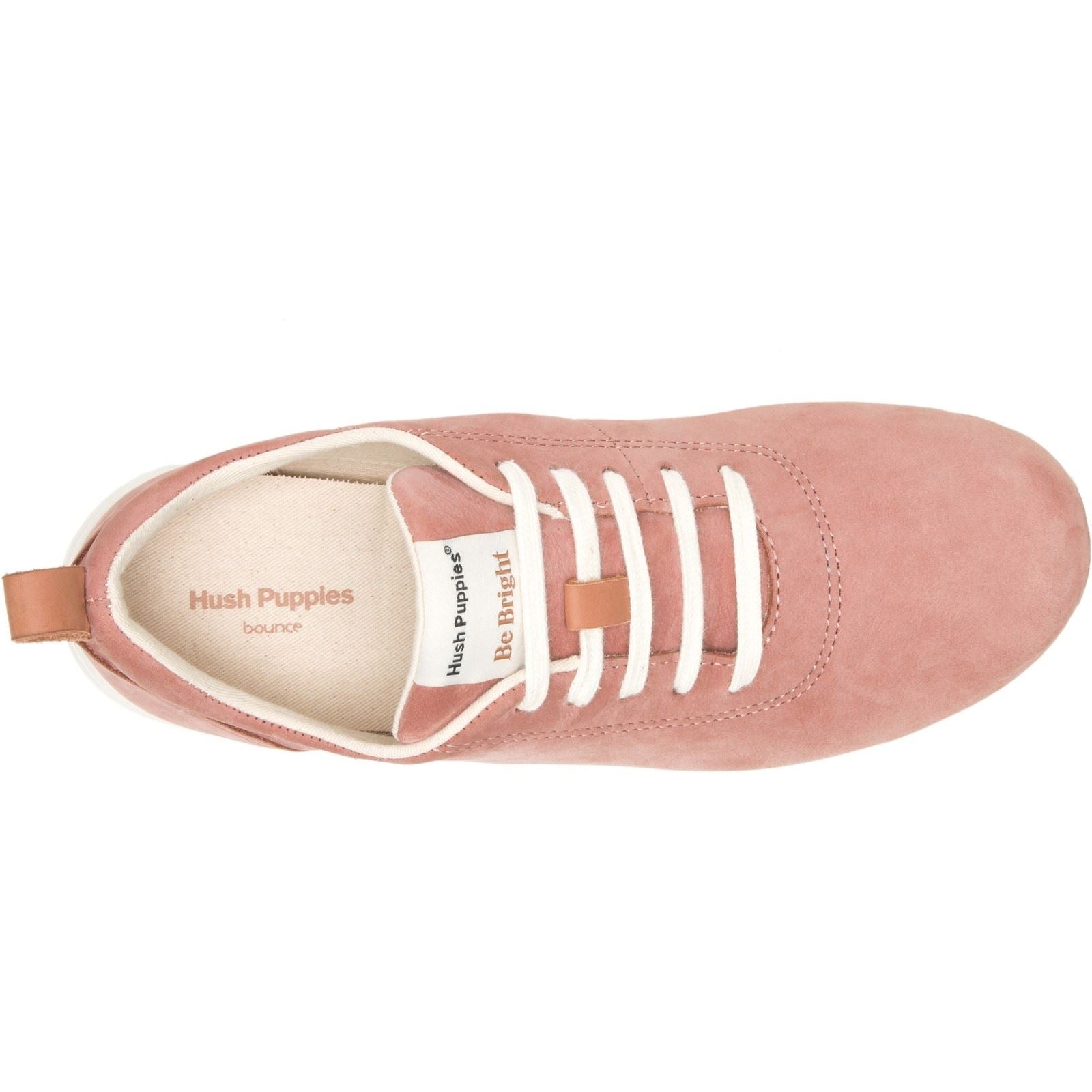 Hush Puppies Good Baskets En Cuir Rose Pour Femme