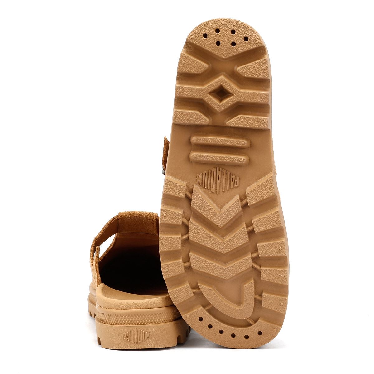 Palladium Dunelite Pyla Chaussures Confortables En Daim Marron