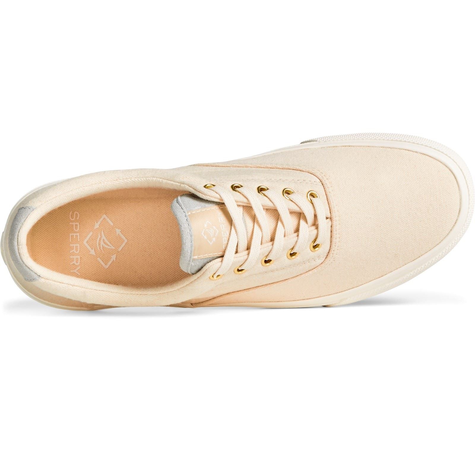 Sperry Men's SeaCycled Striper II CVO Baskets Naturelles En Coton Pour Hommes