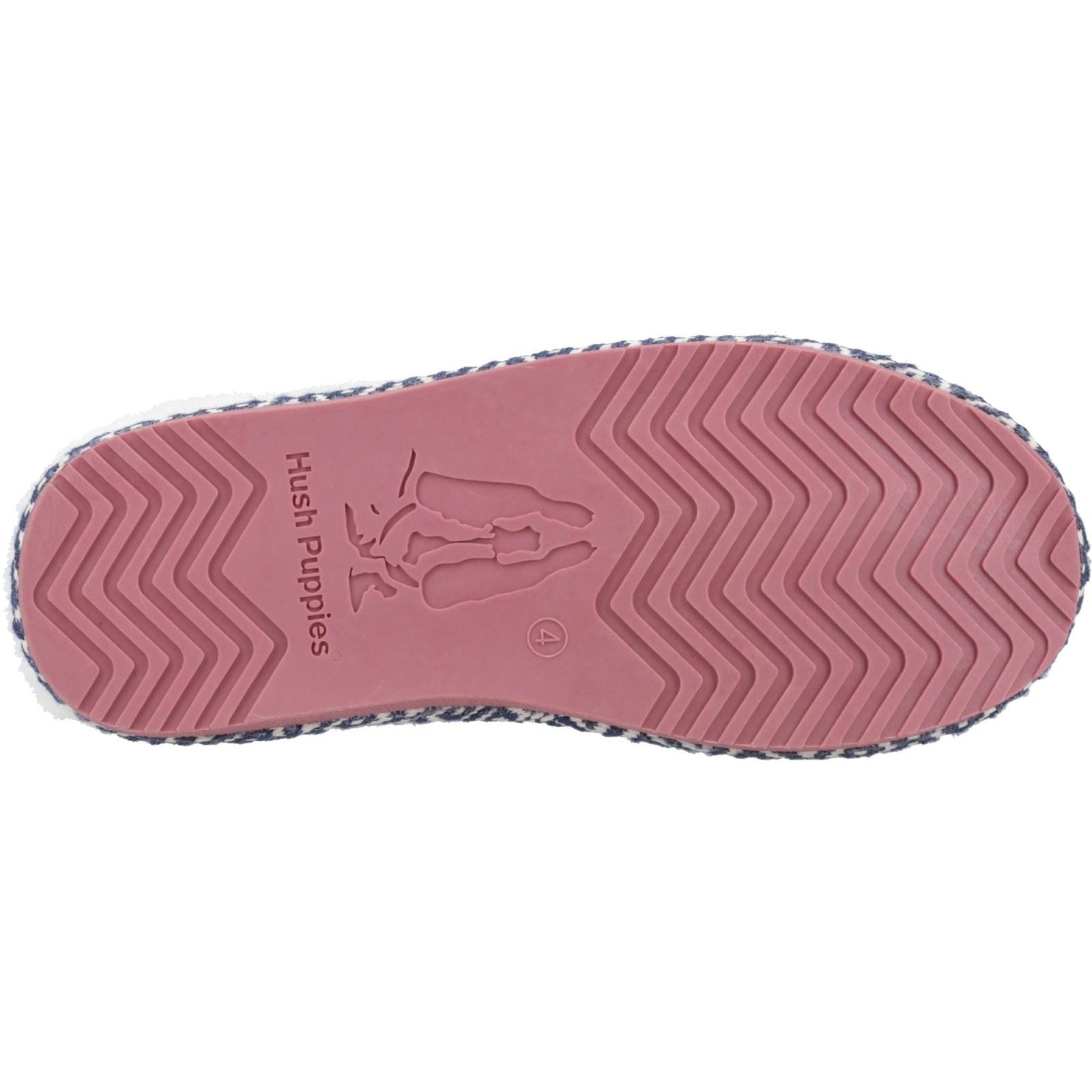 Hush Puppies Amara Chaussons En Suede Pour Femmes Marine
